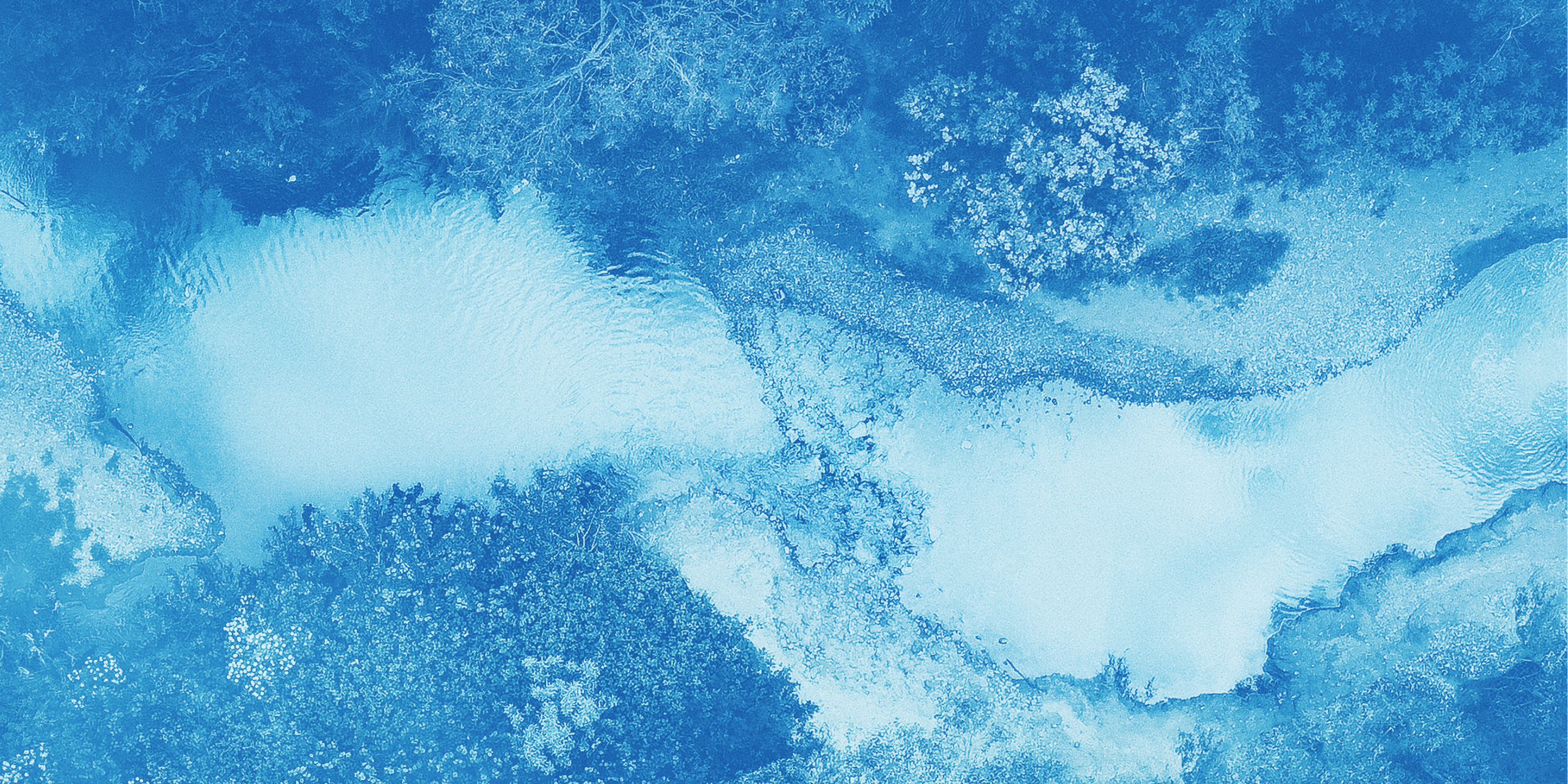 River blue overlay